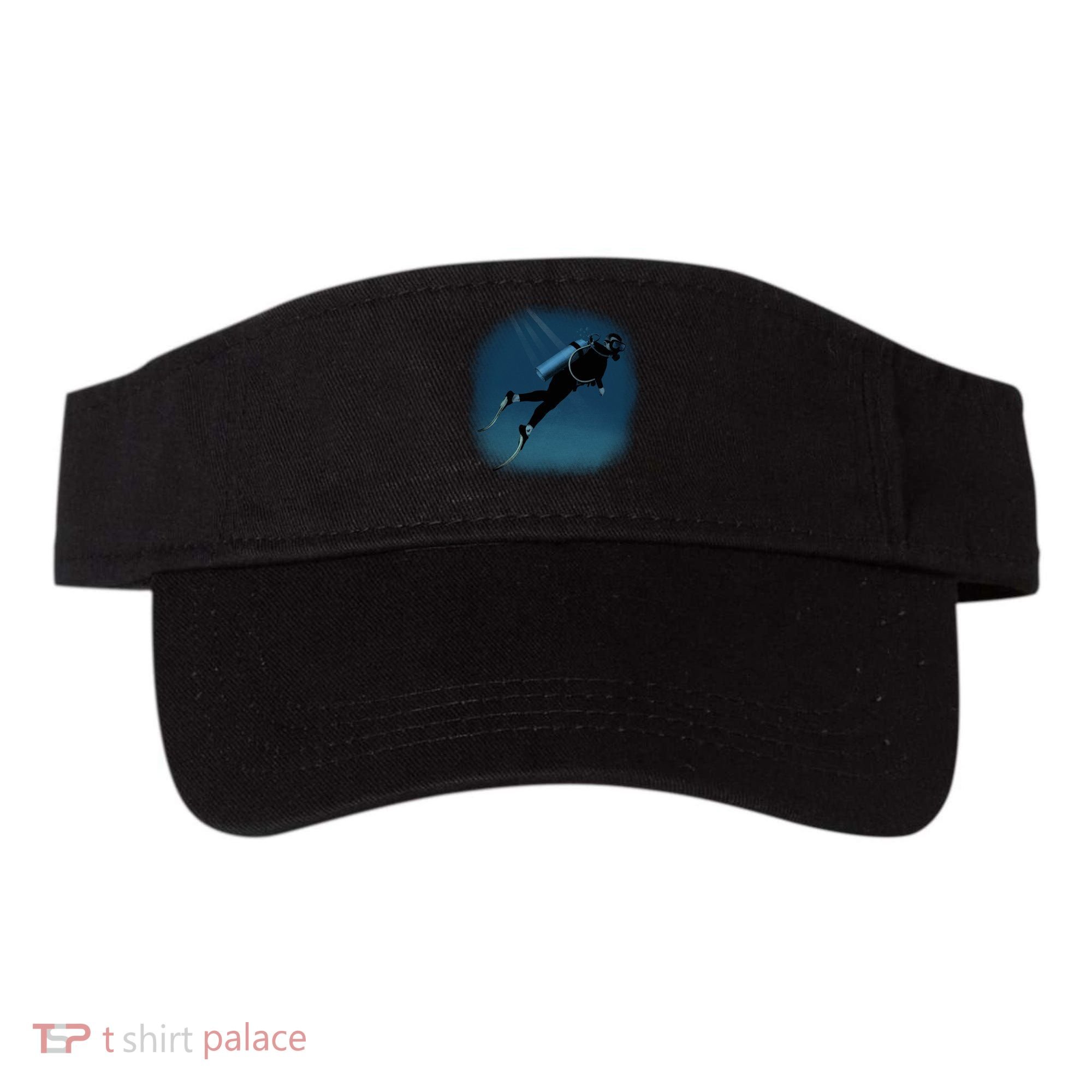 Scuba Diving Illustration Visor