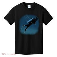 Scuba Diving Illustration Kids T-Shirt thumb 0
