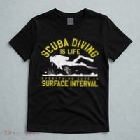Scuba Diving Is Life Everything Else Is Surface Interval T-Shirt thumb 5