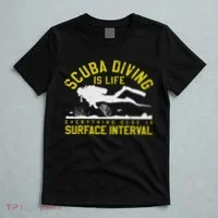 Scuba Diving Is Life Everything Else Is Surface Interval T-Shirt thumb 5