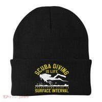 Scuba Diving Is Life Everything Else Is Surface Interval Beanie thumb 0