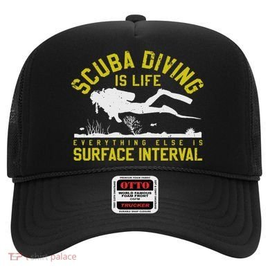 Scuba Diving Is Life Everything Else Is Surface Interval Hat