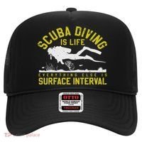 Scuba Diving Is Life Everything Else Is Surface Interval Hat thumb 0