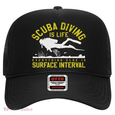 Scuba Diving Is Life Everything Else Is Surface Interval Hat