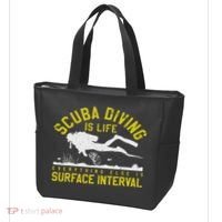 Scuba Diving Is Life Everything Else Is Surface Interval Tote Bag thumb 3