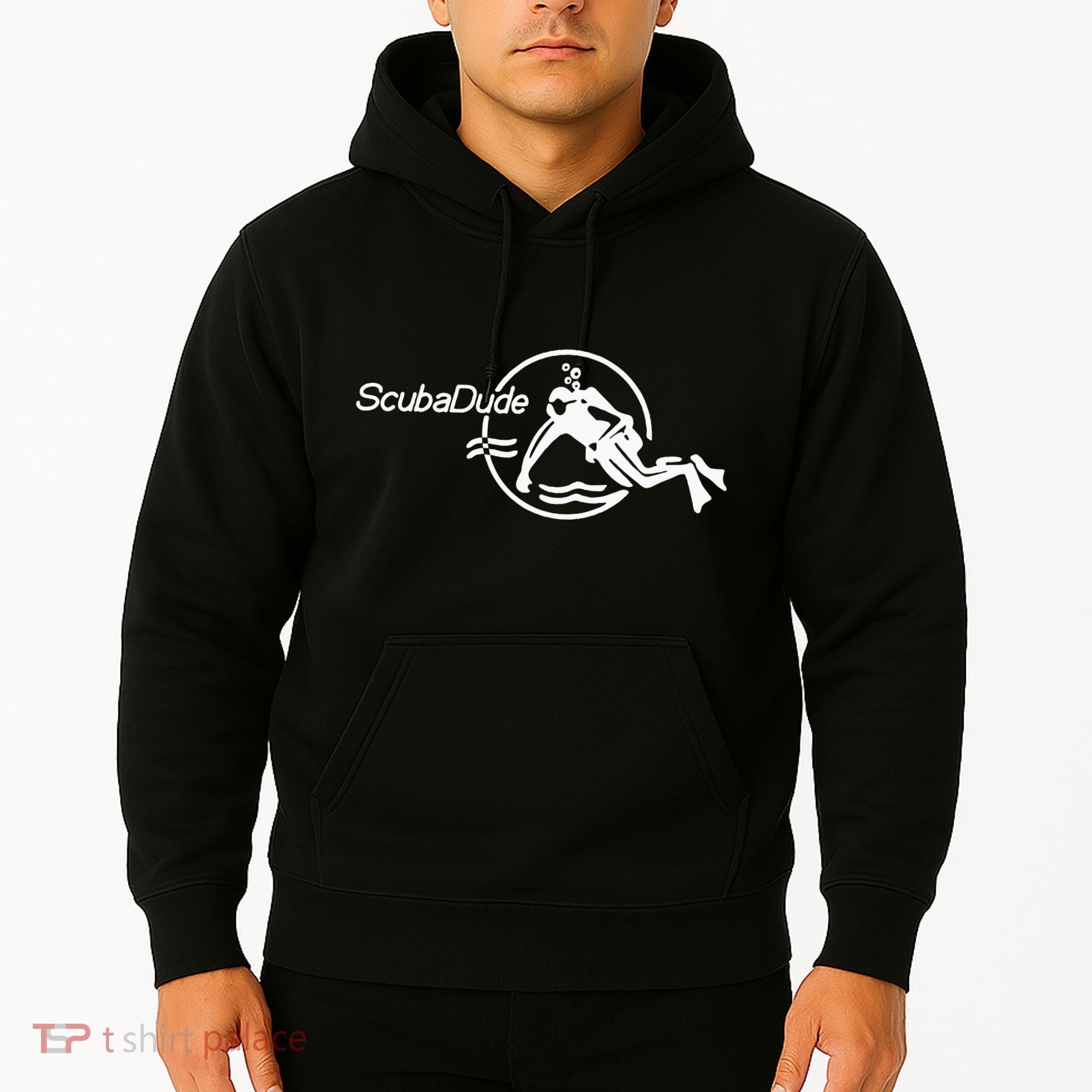 Scuba Dude Iconic Diver For Diving And Watch Enthusiasts Hoodie
