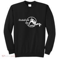 Scuba Dude Iconic Diver For Diving And Watch Enthusiasts Sweatshirt thumb 0