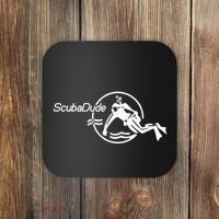 Scuba Dude Iconic Diver For Diving And Watch Enthusiasts Coaster thumb 0