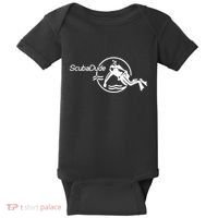 Scuba Dude Iconic Diver For Diving And Watch Enthusiasts Baby Bodysuit thumb 0