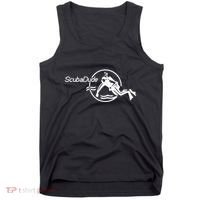 Scuba Dude Iconic Diver For Diving And Watch Enthusiasts Tank Top thumb 0