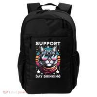 Support Day Ing Advocate Alcohol Enthusiast Cat Gift Backpack thumb 0