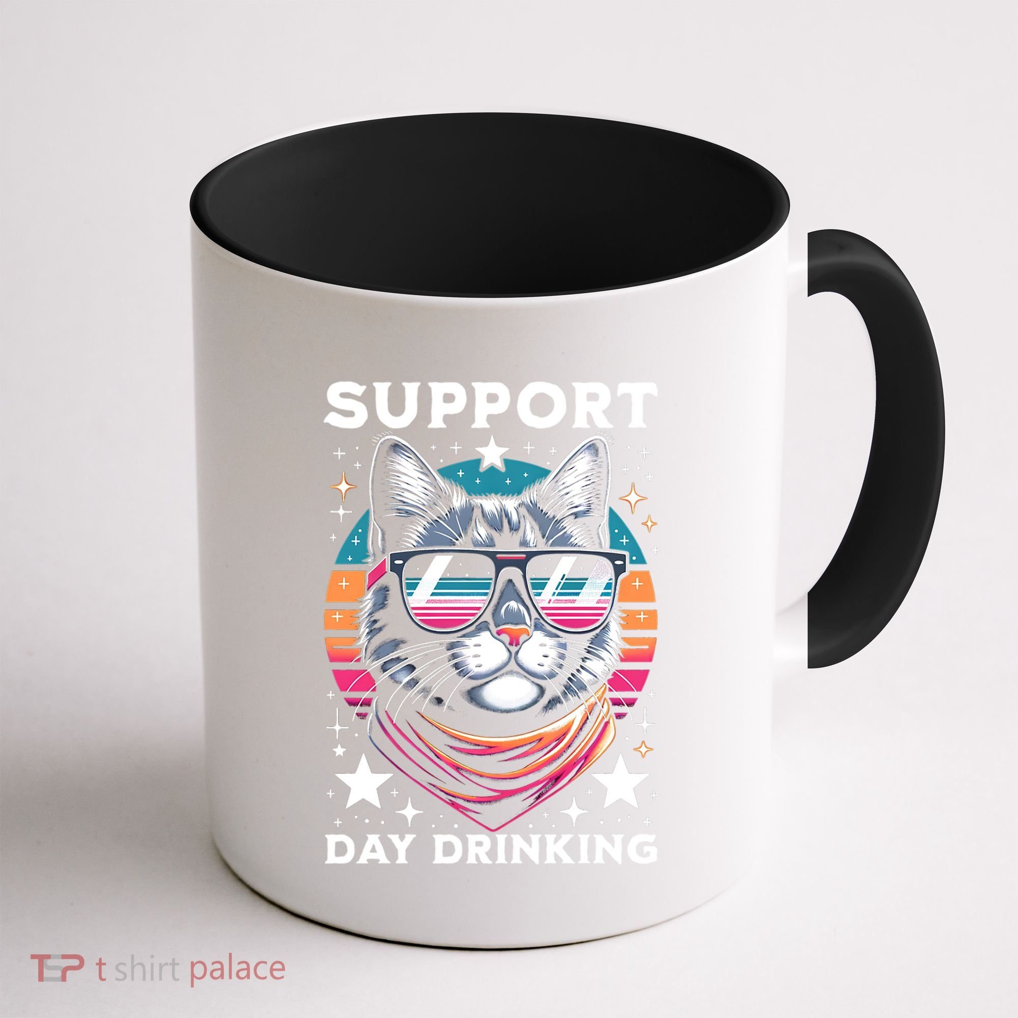 Support Day Ing Advocate Alcohol Enthusiast Cat Gift Coffee Mug