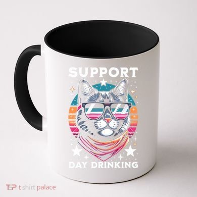 Support Day Ing Advocate Alcohol Enthusiast Cat Gift Coffee Mug