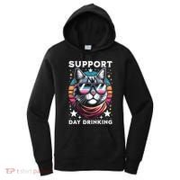 Support Day Ing Advocate Alcohol Enthusiast Cat Gift Women's Hoodie thumb 0