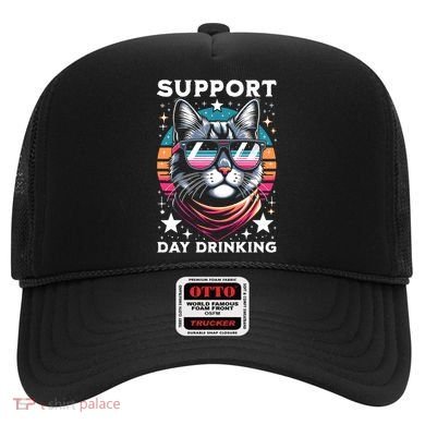 Support Day Ing Advocate Alcohol Enthusiast Cat Gift Hat