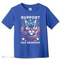 Support Day Ing Advocate Alcohol Enthusiast Cat Gift Toddler T-Shirt thumb 0