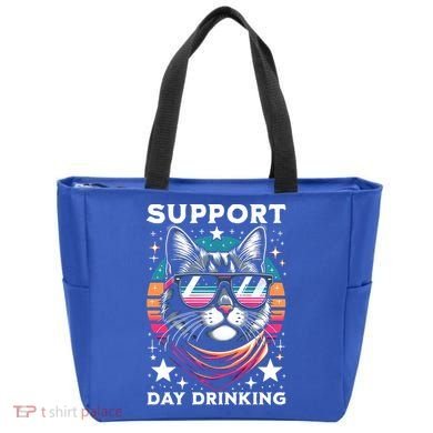 Support Day Ing Advocate Alcohol Enthusiast Cat Gift Tote Bag