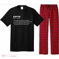 Serve Definition Jesus Christian Faith Pajama Set thumb 0