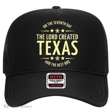 Seventh Day Lord Created Texas And Bbq Gift Hat
