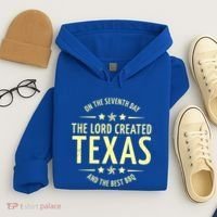 Seventh Day Lord Created Texas And Bbq Gift Hoodie thumb 4