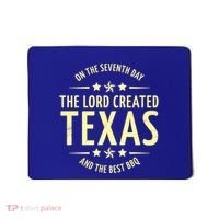 Seventh Day Lord Created Texas And Bbq Gift Mousepad thumb 0