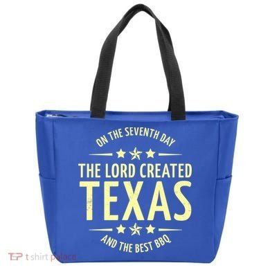 Seventh Day Lord Created Texas And Bbq Gift Tote Bag