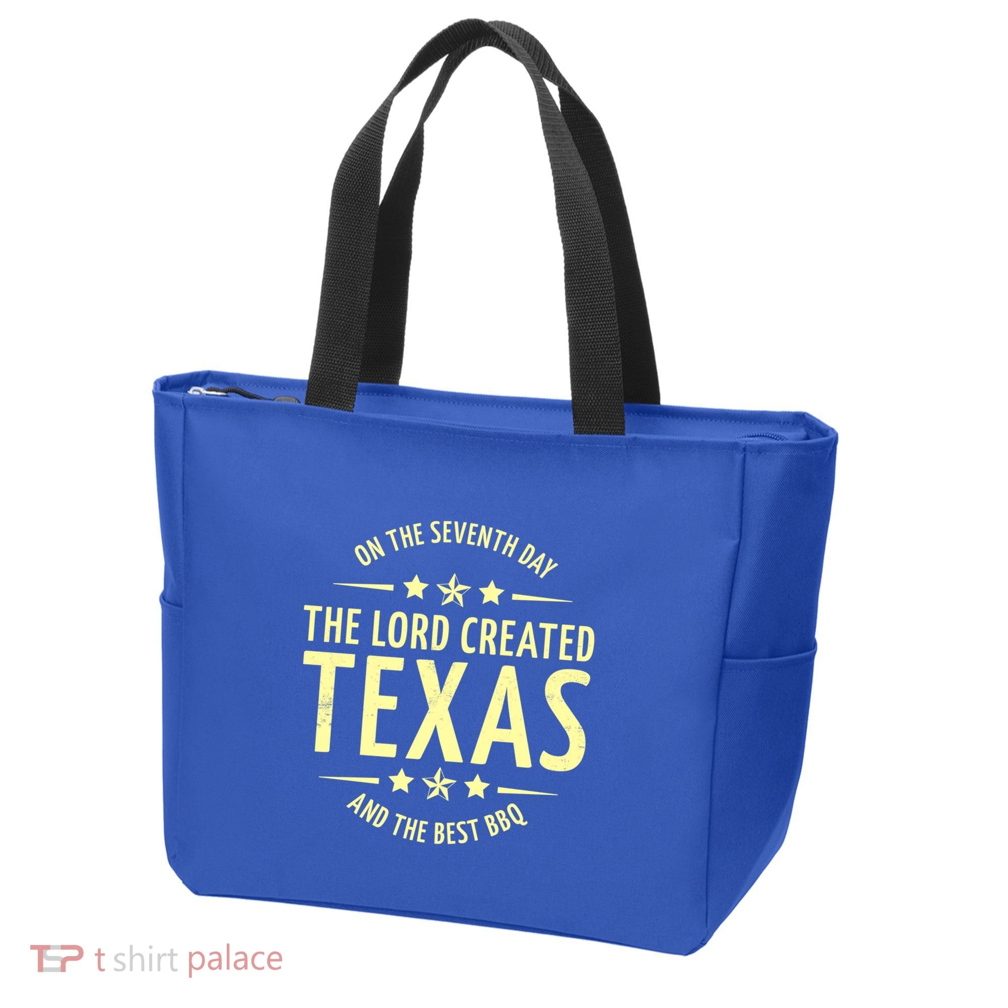Seventh Day Lord Created Texas And Bbq Gift Tote Bag