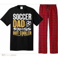 Soccer Dad Like A Normal Dad But Cooler Funny Pajama Set thumb 0