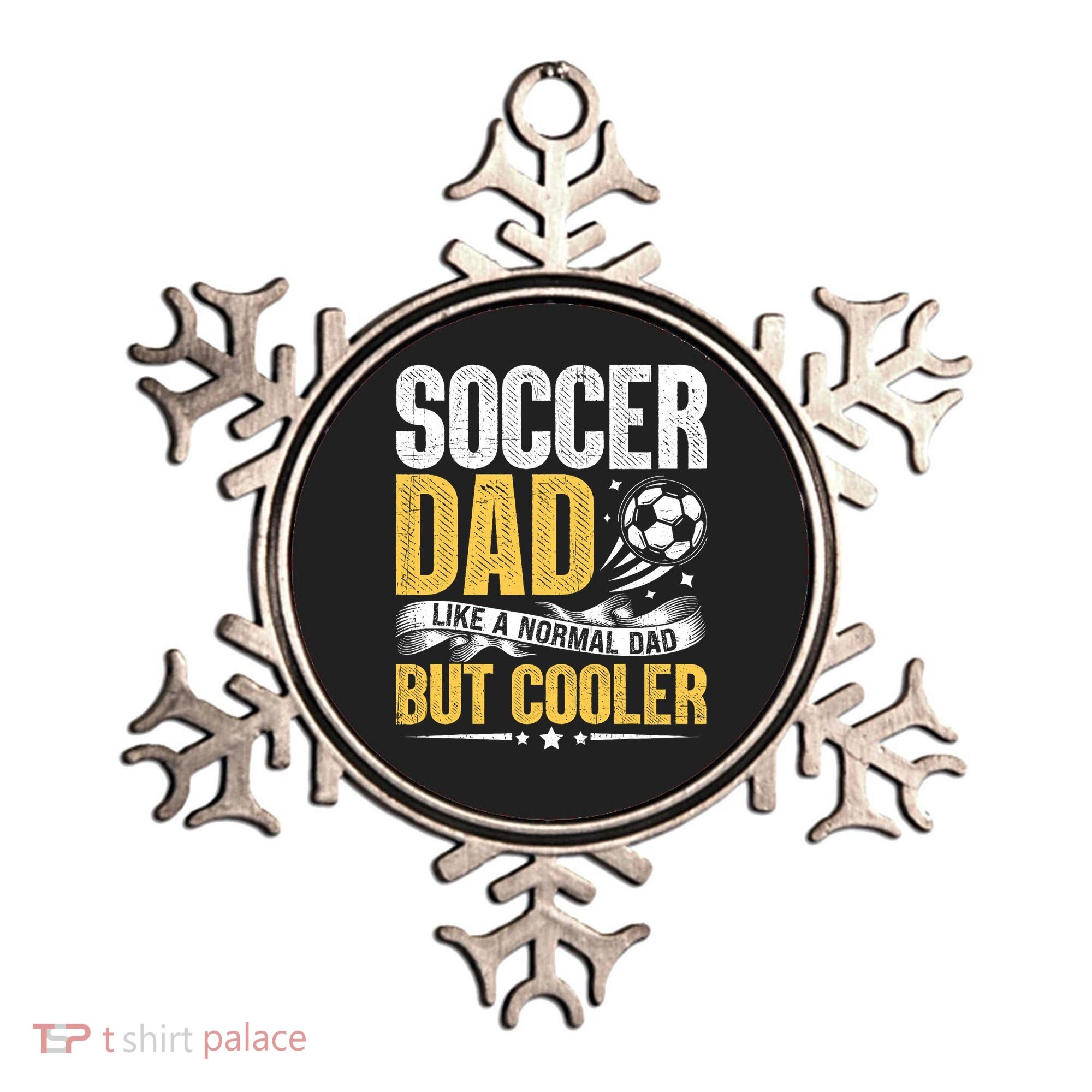 Soccer Dad Like A Normal Dad But Cooler Funny Ornament