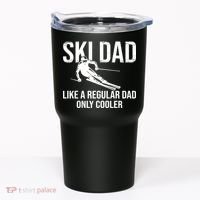Ski Dad Like A Regular Dad Only Way Cooler Daddy Skier Gift Tumbler thumb 0