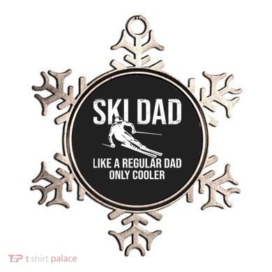 Ski Dad Like A Regular Dad Only Way Cooler Daddy Skier Gift Ornament