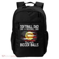 Softball Dad Like A Baseball Dad Definition Backpack thumb 0