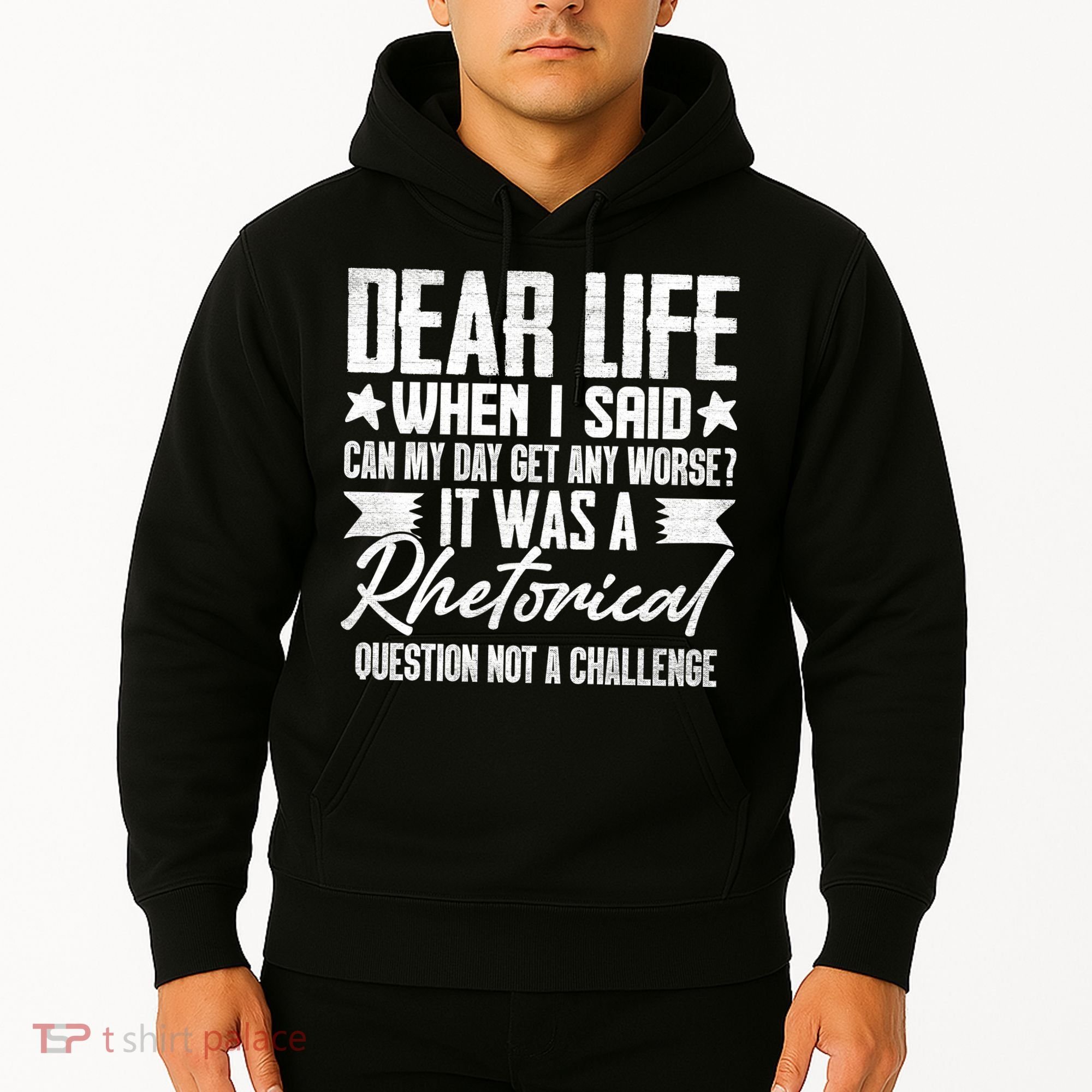 Sarcasm Dear Life Funny Sarcastic Hoodie