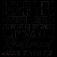 Sarcasm Dear Life Funny Sarcastic Coffee Mug thumb 5