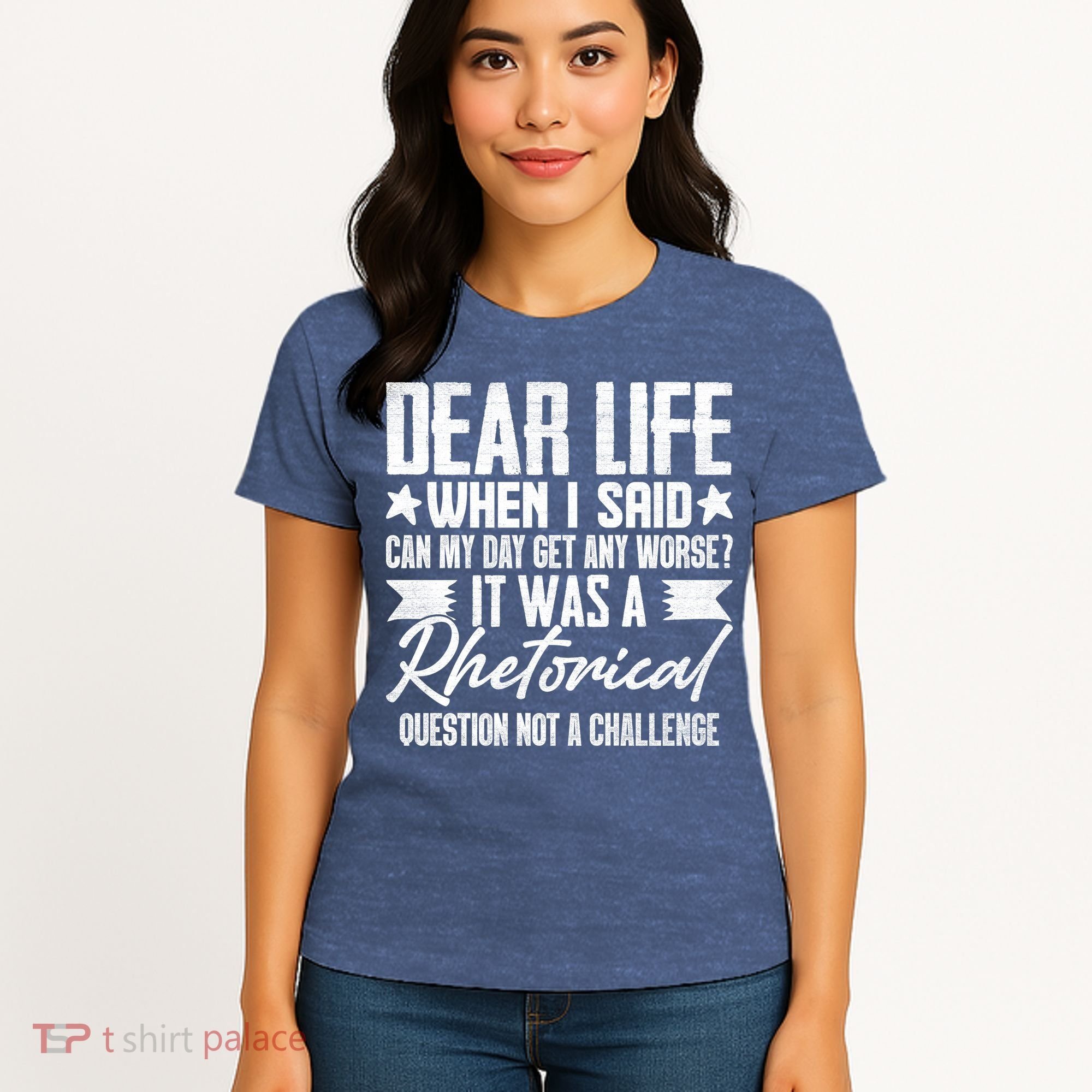 Sarcasm Dear Life Funny Sarcastic Women's T-Shirt
