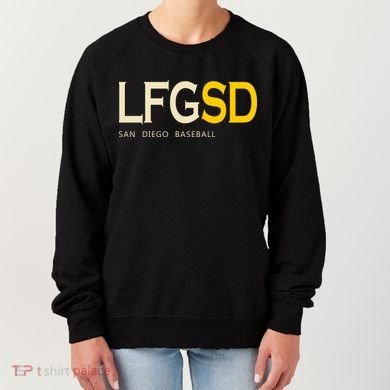 San Diego LFGSD Let's Go SD Baseball Trending Women's Sweatshirt