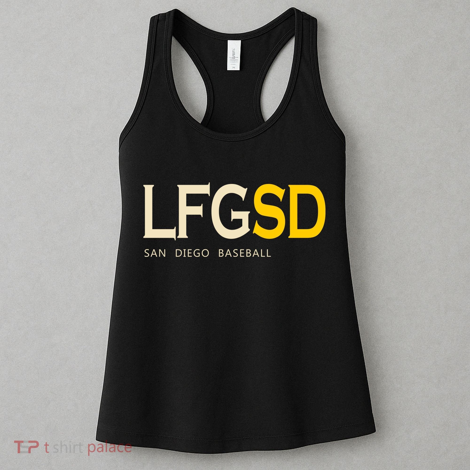 San Diego LFGSD Let's Go SD Baseball Trending Women's Tank Top