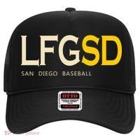 San Diego LFGSD Let's Go SD Baseball Trending Hat thumb 0