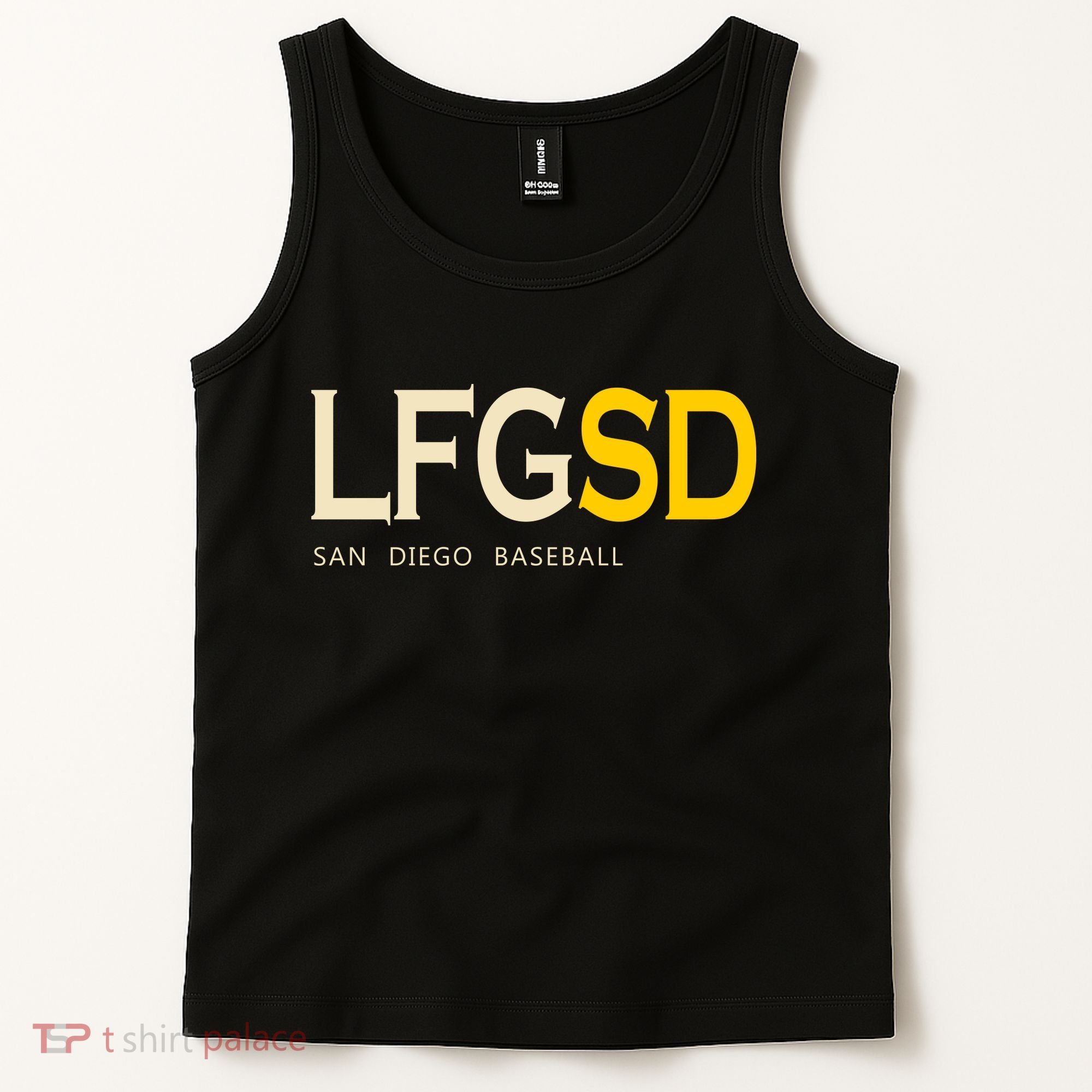 San Diego LFGSD Let's Go SD Baseball Trending Tank Top