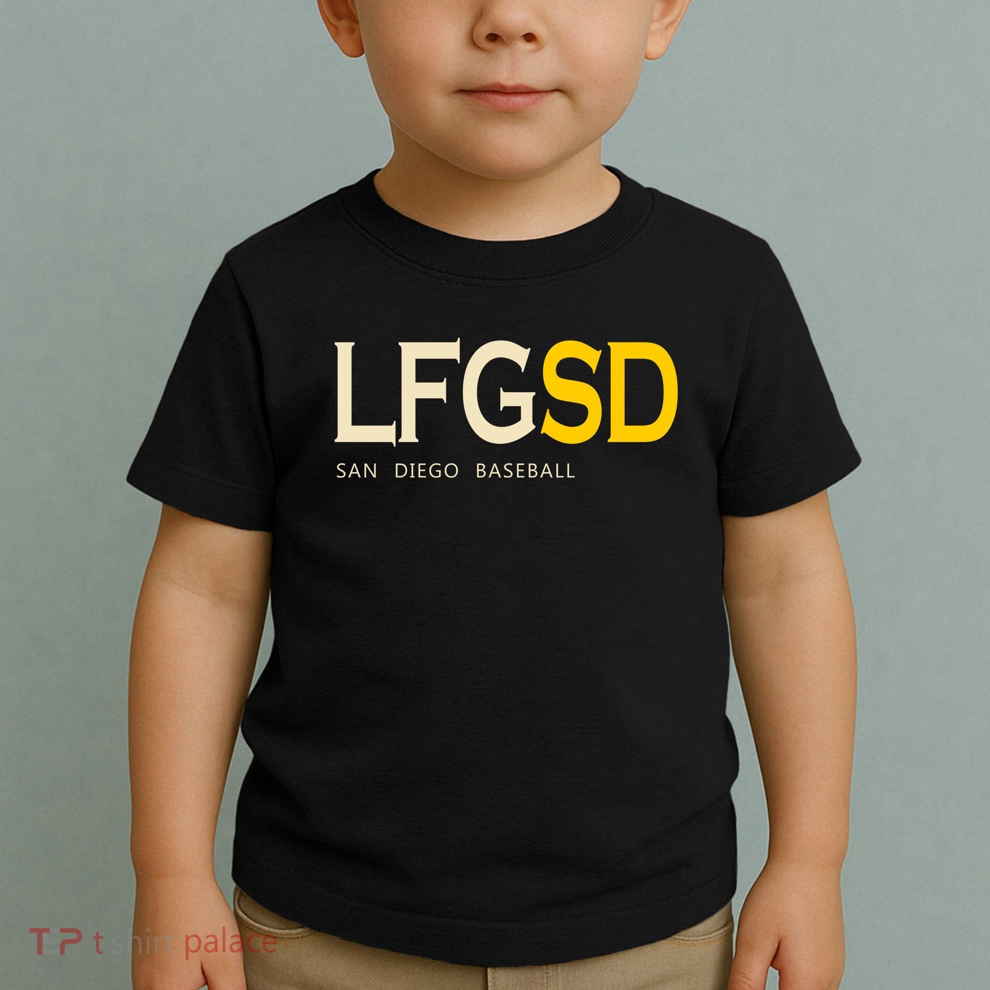 San Diego LFGSD Let's Go SD Baseball Trending Toddler T-Shirt