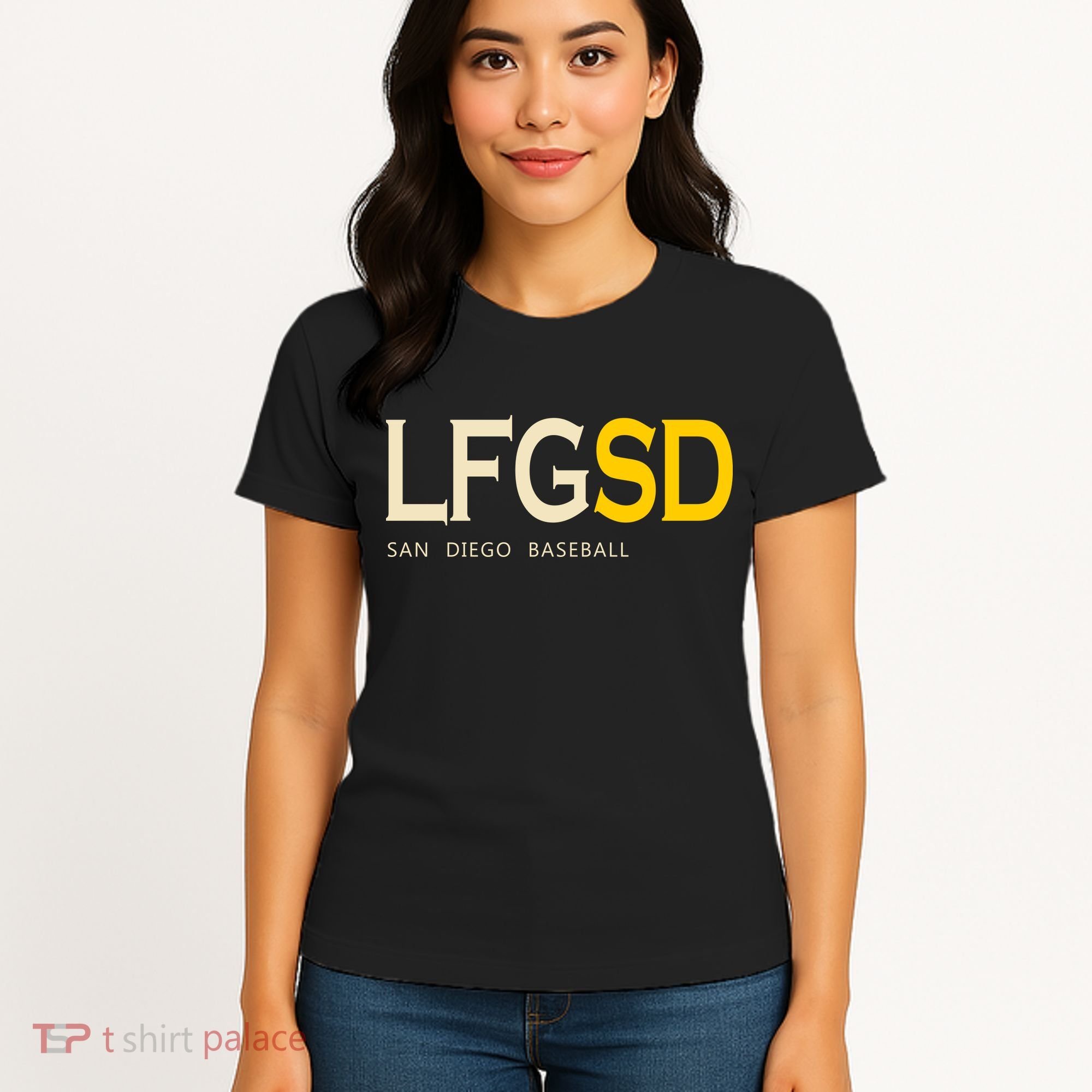 San Diego LFGSD Let's Go SD Baseball Trending Women's T-Shirt