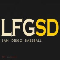 San Diego LFGSD Let's Go SD Baseball Trending Women's T-Shirt thumb 6