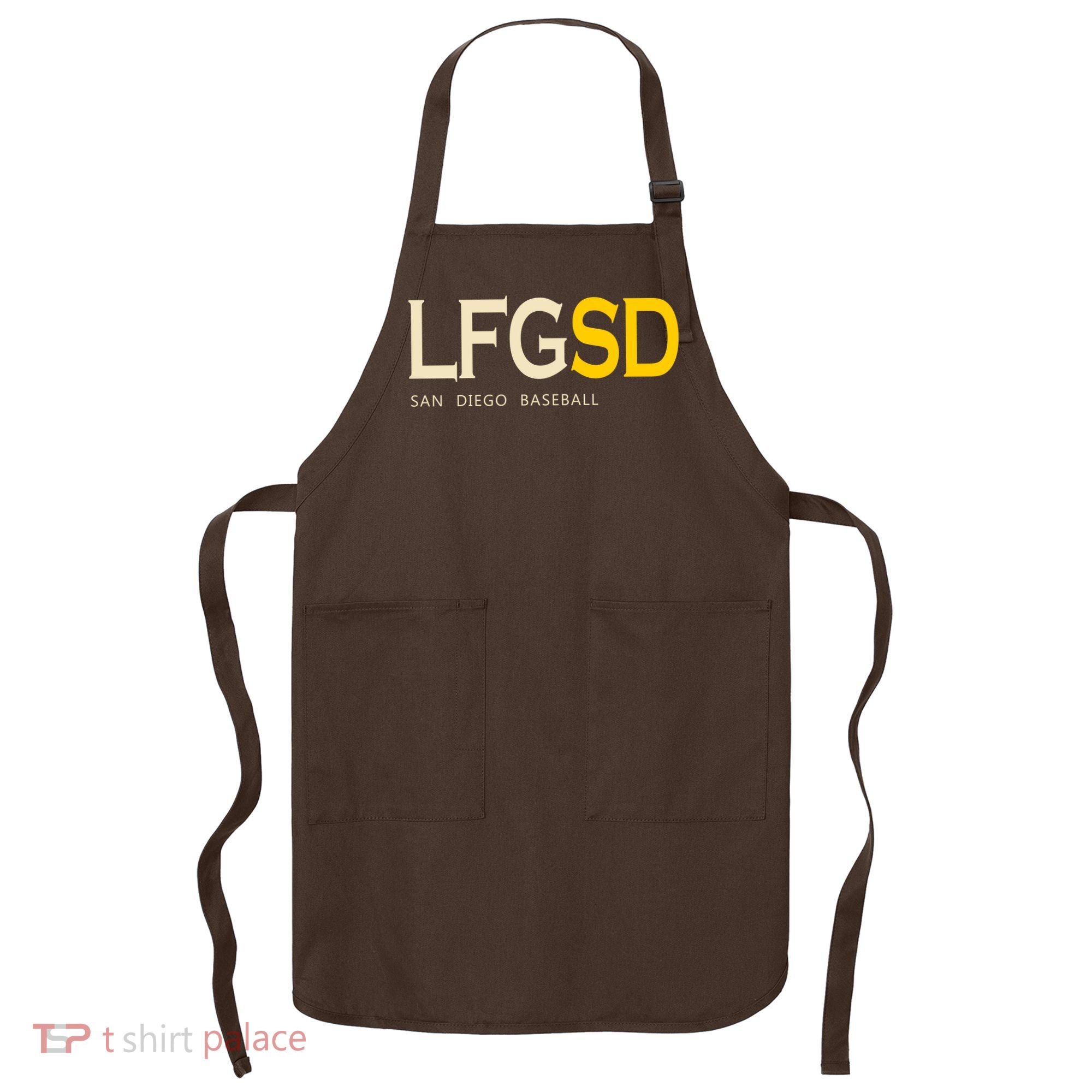 San Diego LFGSD Let's Go SD Baseball Trending Apron