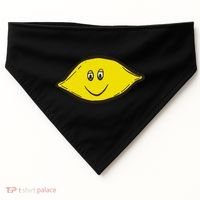Small Dope Lemon USA-Made Doggie Bandana thumb 0