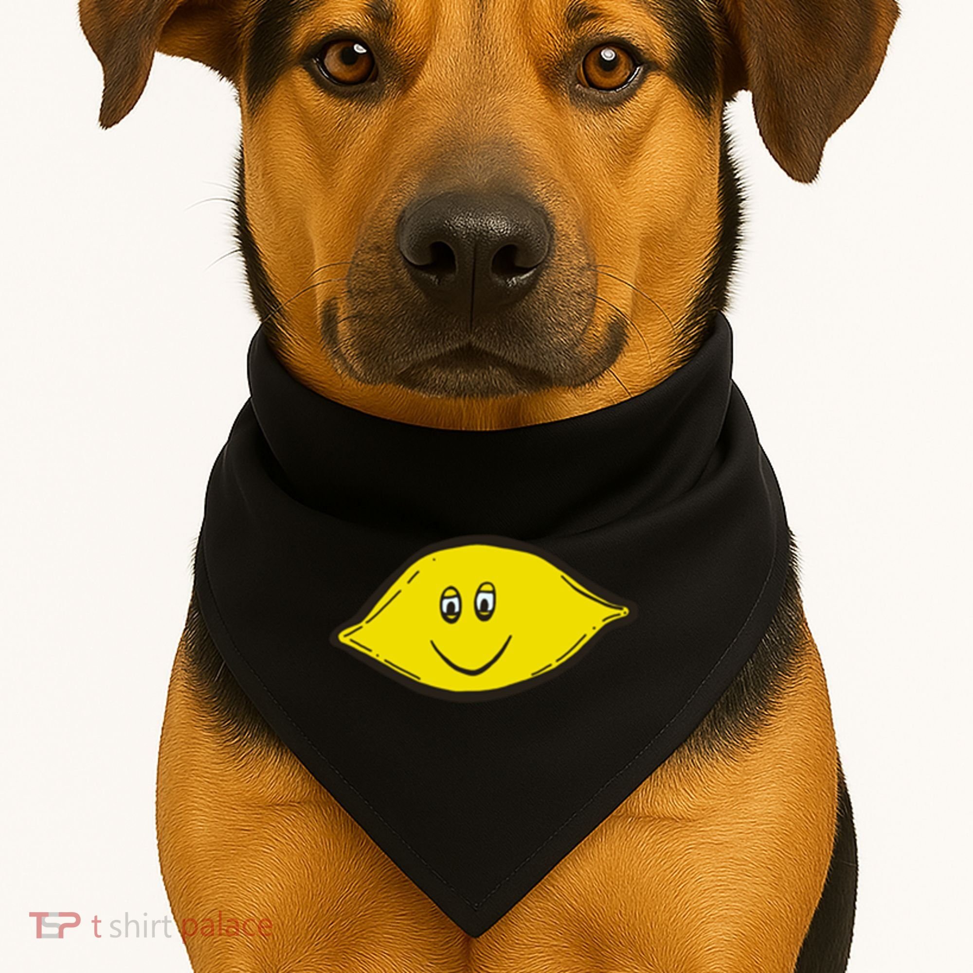 Small Dope Lemon USA-Made Doggie Bandana
