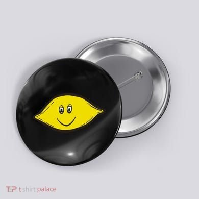 Small Dope Lemon Button