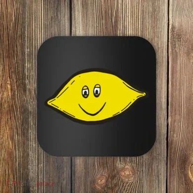 Small Dope Lemon Coaster