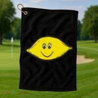 Small Dope Lemon Golf Towel thumb 1