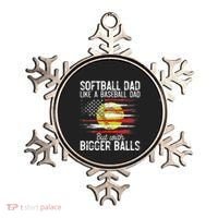 Softball Dad Like A Baseball Dad Definition Ornament thumb 0