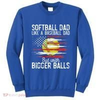 Softball Dad Like A Baseball Dad Definition Sweatshirt thumb 0